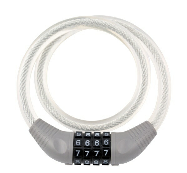 J&C Adjustable Dial Lock JC-001W CL Clear