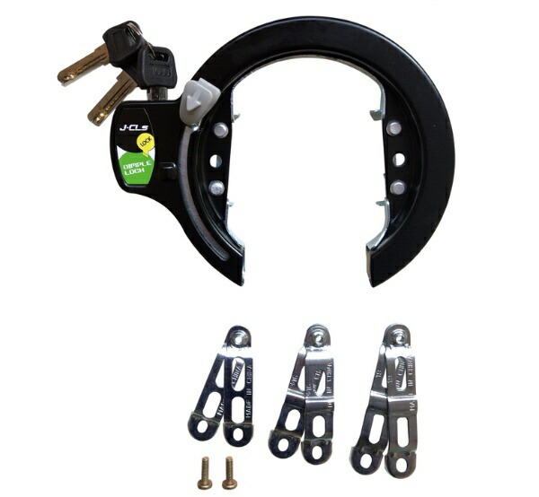 J&C Dimple Ring Lock JC-056CLB BK Black