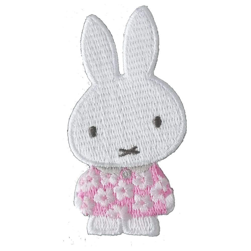 MINODA Miffy Spring Flower Patch One-Piece Dress Pink D02Y1617