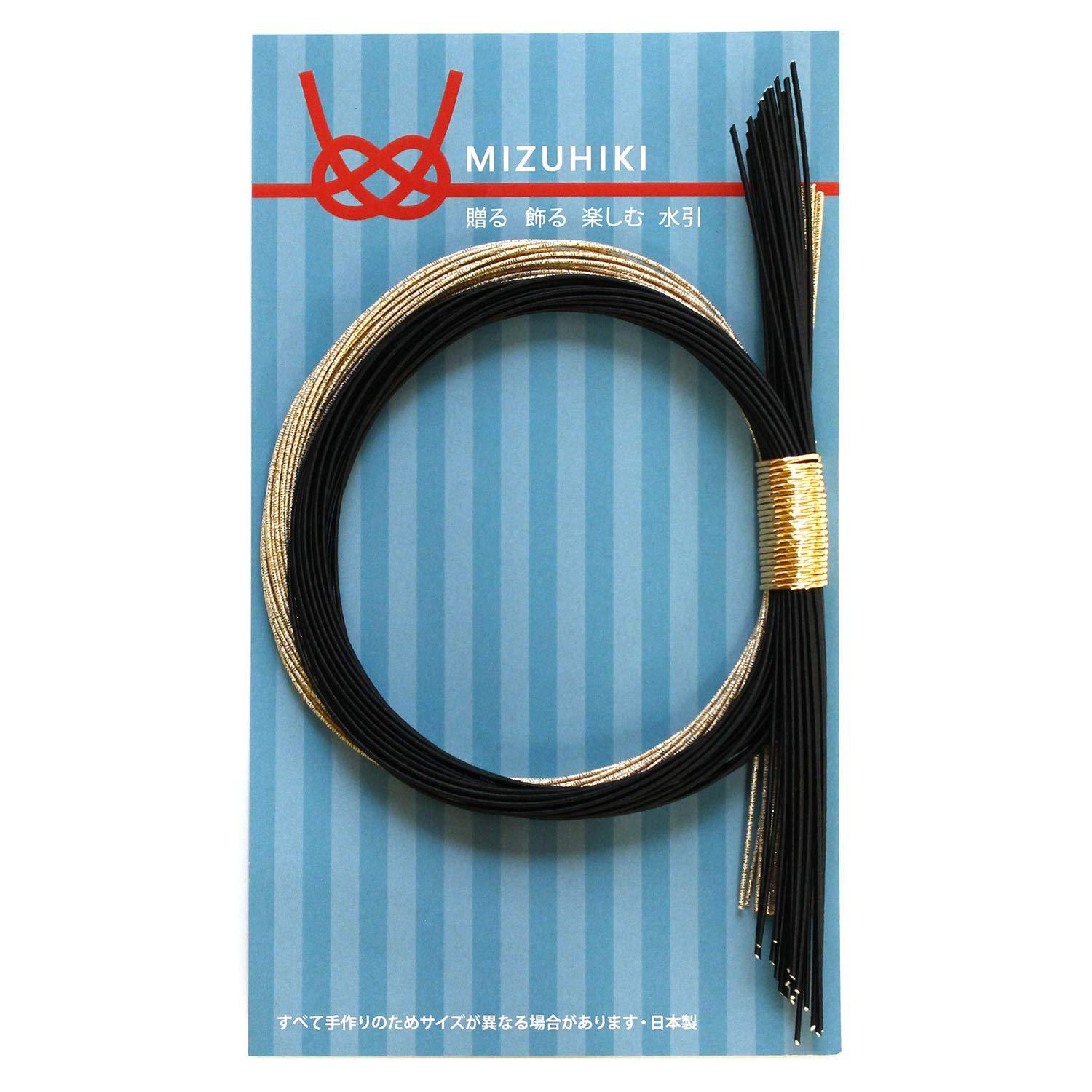 Piece MIZUHIKI Double-Layer Water-Drawing Decoration Black PHC-087-3