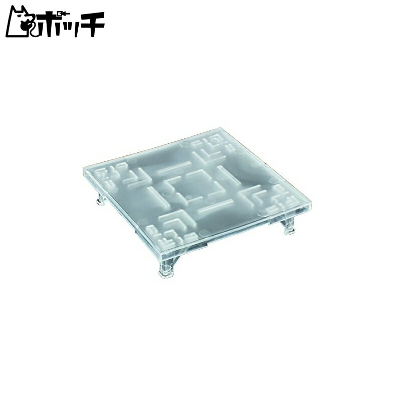 PM Office A MODELING SUPPLY Series Plastic Accessories 04: Stage Set Clear Ver. (2-Piece Set)