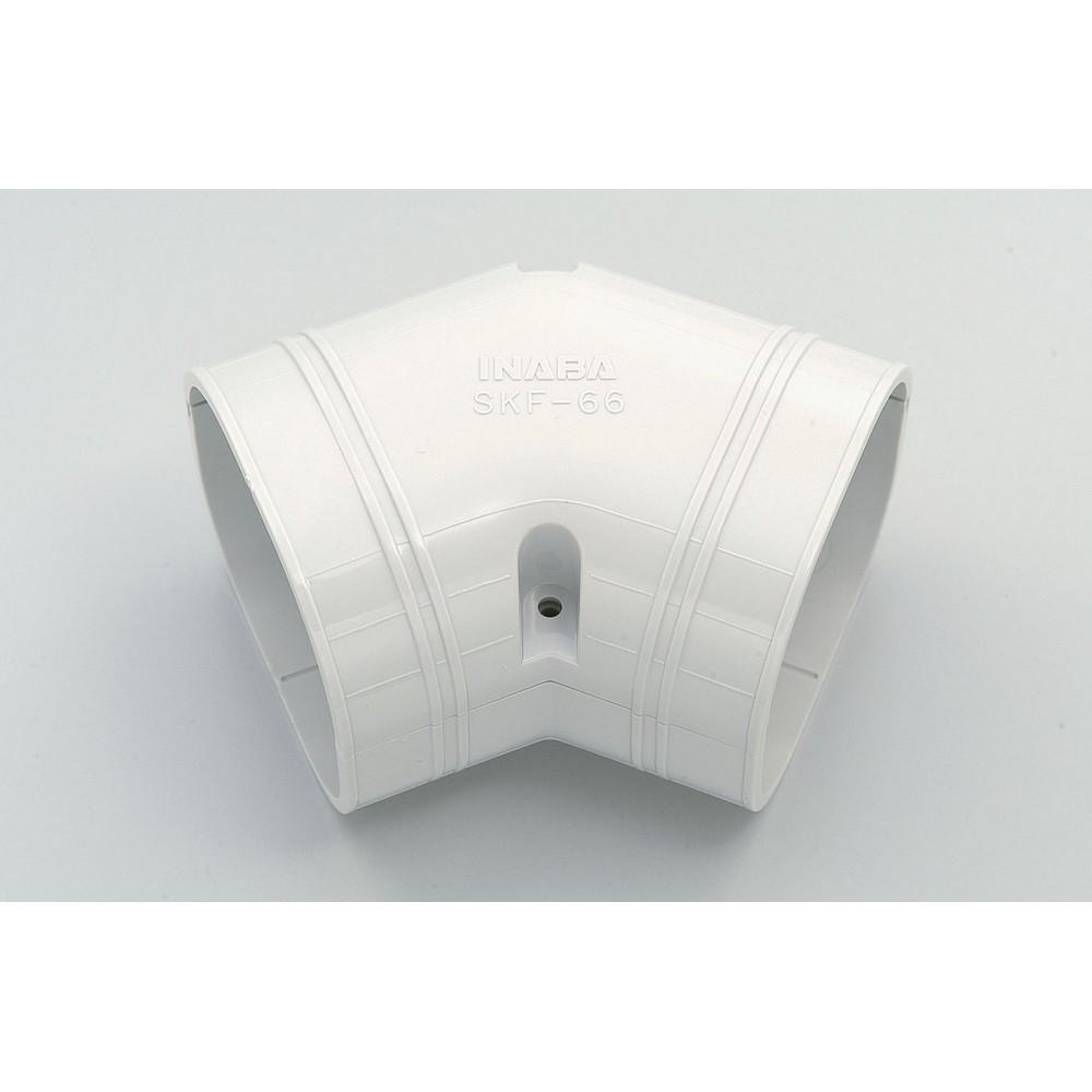 ELPA Air Conditioner Piping Parts Slim Corner Flat 45° SKF-66H (IV)