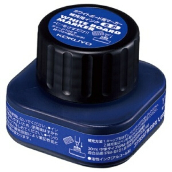 Kokuyo Whiteboard Marker Refill Ink Blue PMR-B10B 1 Bottle