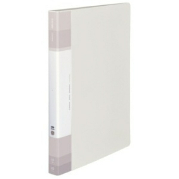 KOKUYO File Clear Book Glassel Fixed Type A4 40 Sheets Off-White La-GLB40W