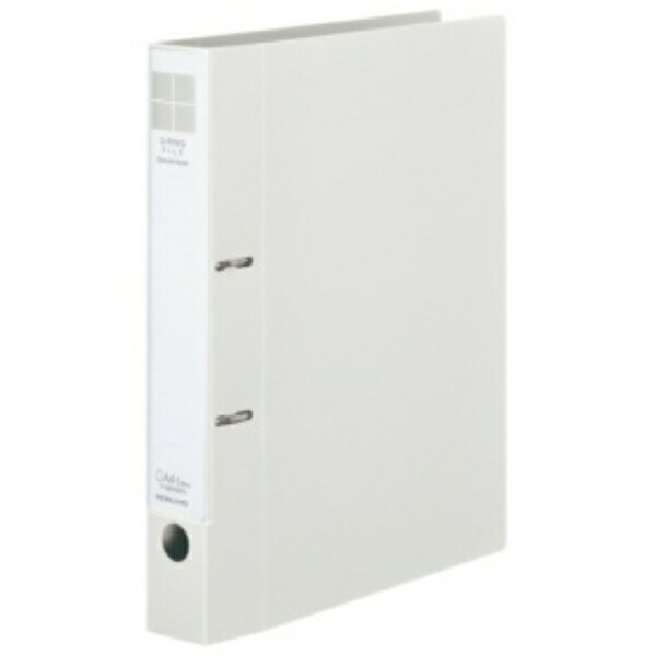 KOKUYO D-Ring Binder Smooth Style A4 2-Hole 300-Sheet Capacity Off-White F-UDS430W