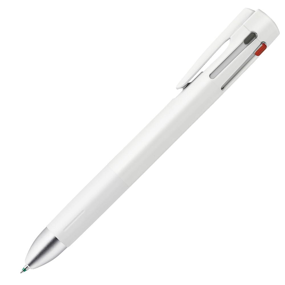 Zebra Multi-Function Pen Blen4+S 0.5mm White B4SAS88-W