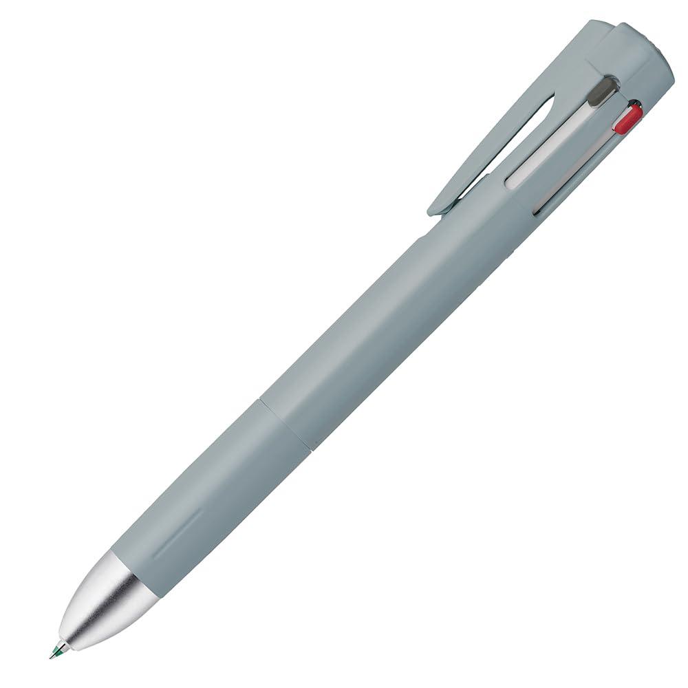 Zebra Multi-Function Pen Blen4+S 0.7mm Blue Gray B4SA88-BGR