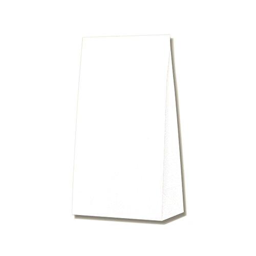 Shimojima Heiko Square-Bottom Paper Bag No.6 White 15x9x28cm 100 Sheets 004052600