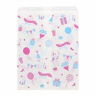 HEIKO Flat Bag Patterned Small Bag R Type R-2 Party 50 Sheets