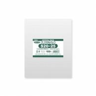Shimojima Heiko Clear OPP Bags Crystal Pack 20×25cm 100 Sheets S20-25 006752800