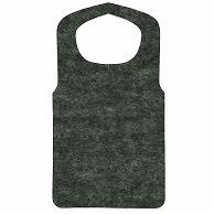 HEIKO Non-Woven Apron, Black, 50 Sheets