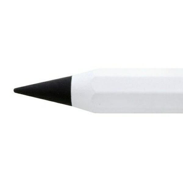 Sunstar Stationery Metal Pencil That Writes Without Sharpening Hardness Equivalent to 2H Metashil White S4541138