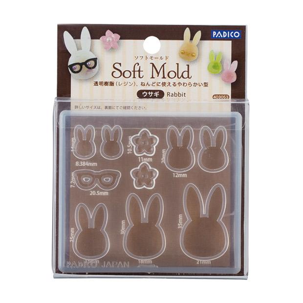 Pajico Resin Mold Soft Mold Rabbit 403053