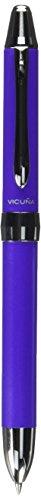 Pentel Vicuña EX1 Series Multi-Function Pen Violet Ballpoint Pen Black/Red 0.7mm (Fine) + Mechanical Pencil 0.5 BXW1375V
