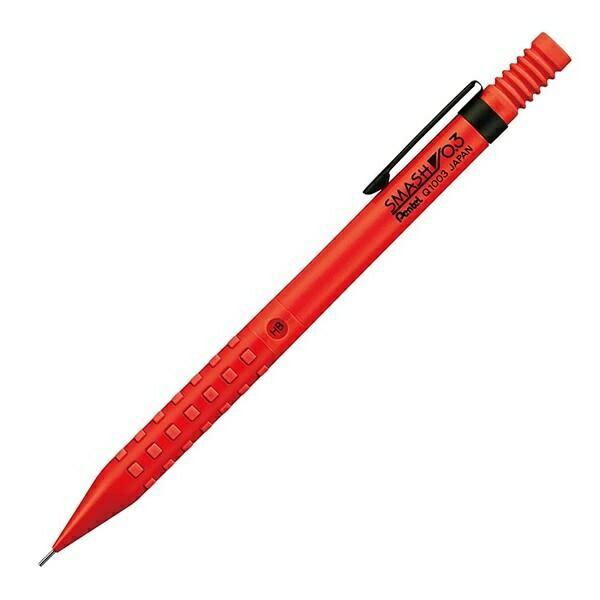 Pentel Smash 0.3mm Mechanical Pencil, Red Q1003-B