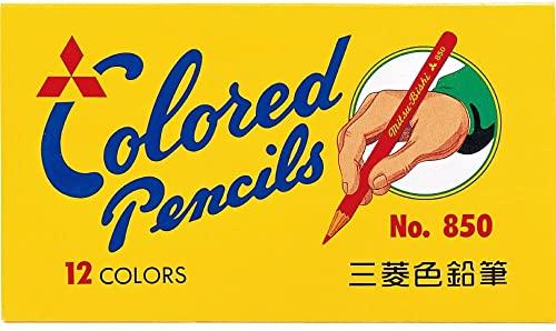 Mitsubishi Pencil Color Pencils No.850 12 Colors K85012C.2