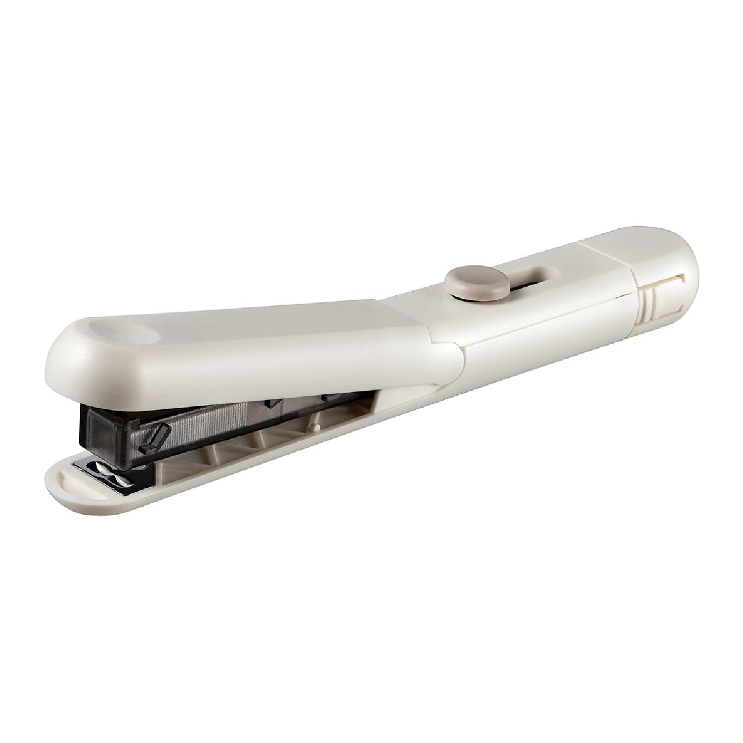 Max Stapler Stick Type Motic Dull Color White HD-10SK/W