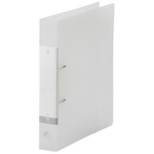 Rihitorabu Ring Binder 2-Hole D-Type A4 Clear G2230-1