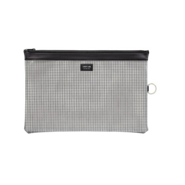 Rihitora Pouch Mesh Case Zipper Case A4S Black F246 Black