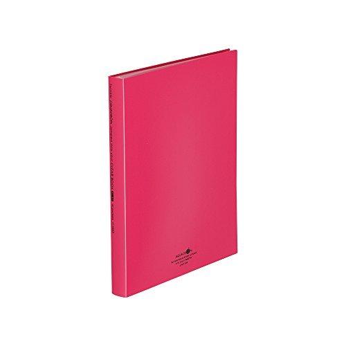 Rihitora Clear Book Flat A4 40-Pocket Red N5063-3