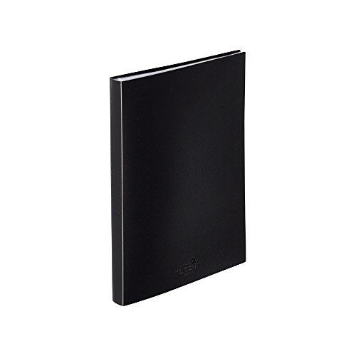 Rihitora Clear Book Flat A4 40-Pocket Black N5063-24