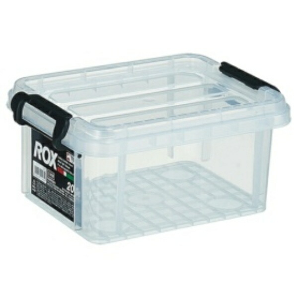 Tenma Durable Storage Box Made in Japan Disaster Preparedness ROX 200S Clear Case Container Box Small Item Case Storage Case Plastic Case ROX