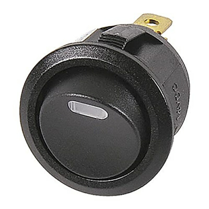 Amon Rocker Switch ON-OFF DC12V・15A Light Color: Ice Blue 3215