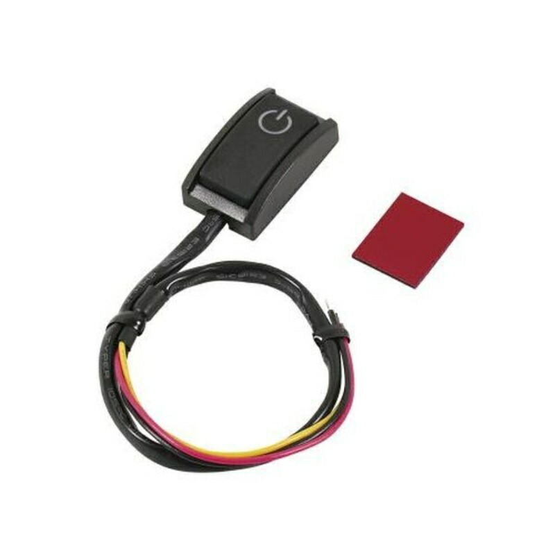 Amon Adhesive Push Switch ON-OFF DC12V・200mA Light Color: White 3224