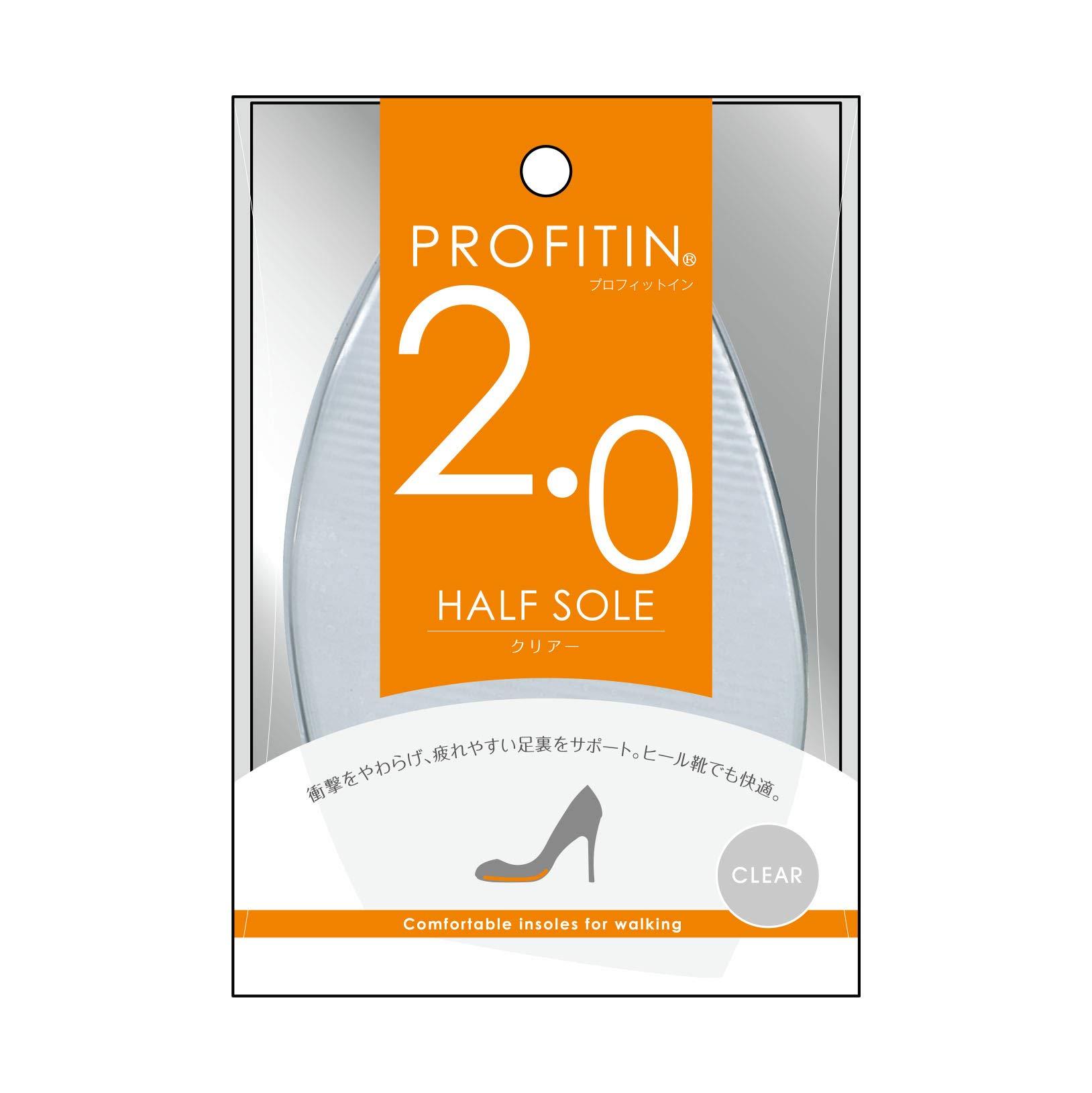 [Arakawa Sangyo] Insole Profit In Half Sole Ladies Clear 2.0mm
