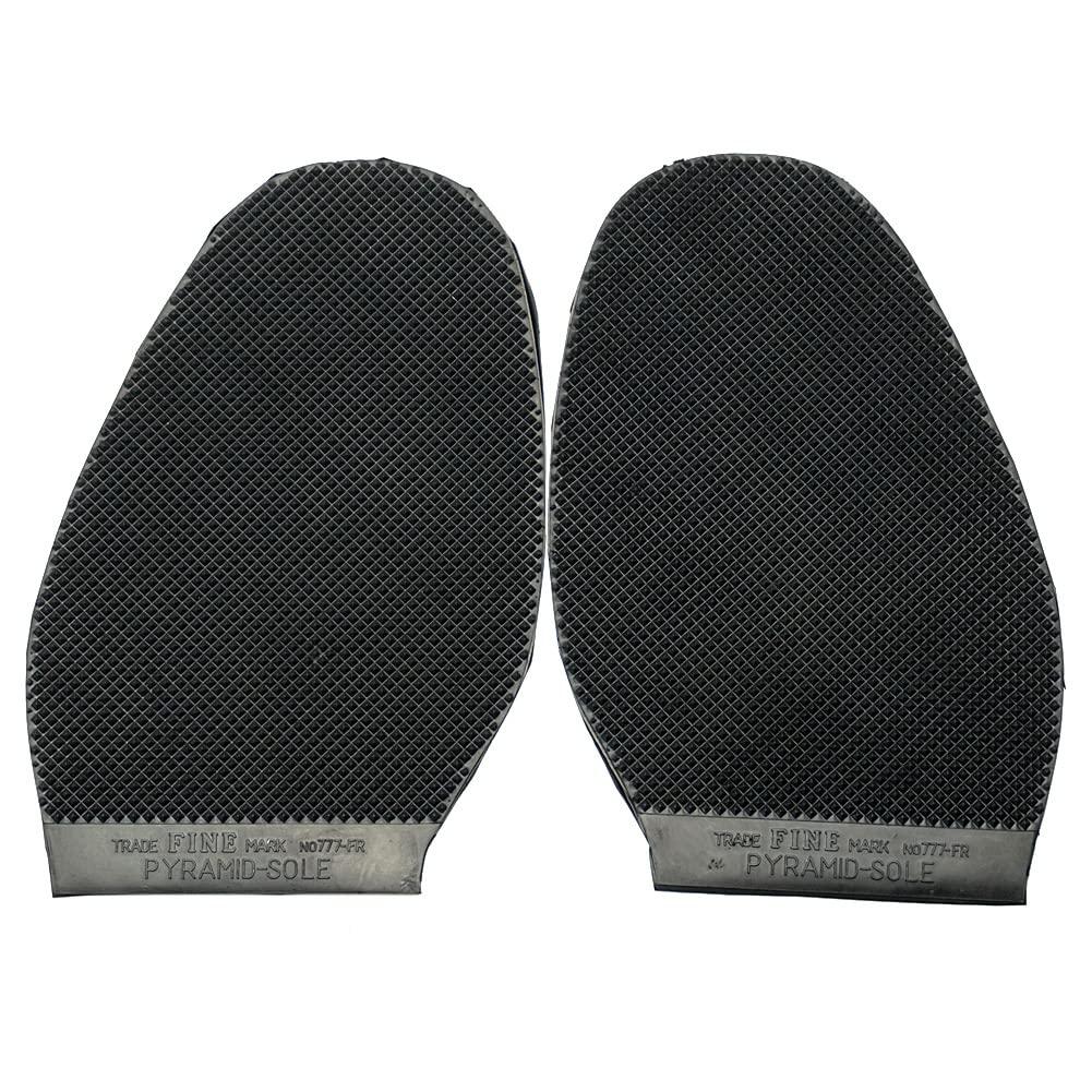 Professional-Grade Shoe Sole Repair Parts (777 Sole (Men's), Black)