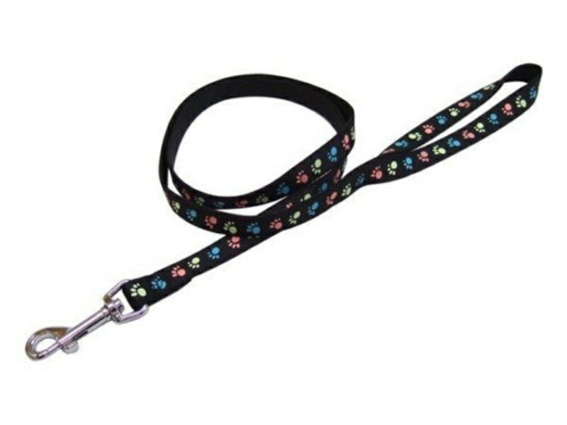 Okano ONS Glow-in-the-Dark Foot Lead #10 Black (Cats & Extra Small Dogs)