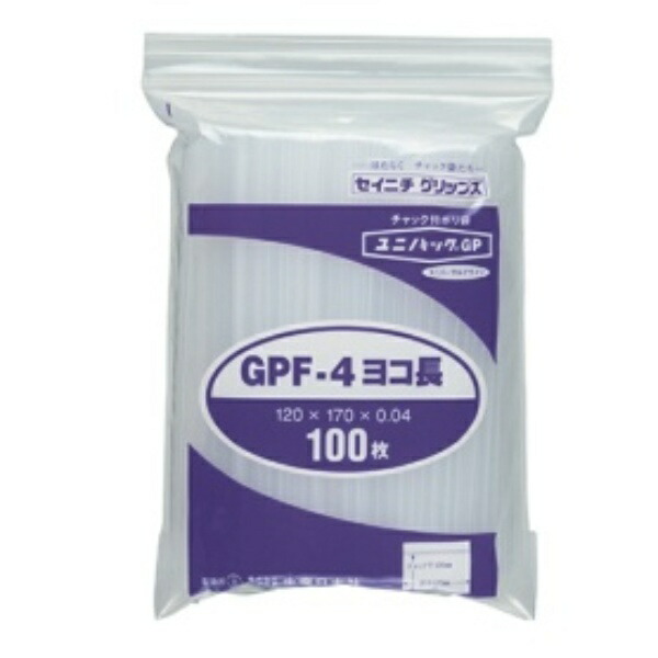 Produced by Nippon Co., Ltd. Unipack GPF-4 Landscape Orientation 0.04 × 120 × 170 mm 100 sheets per pack