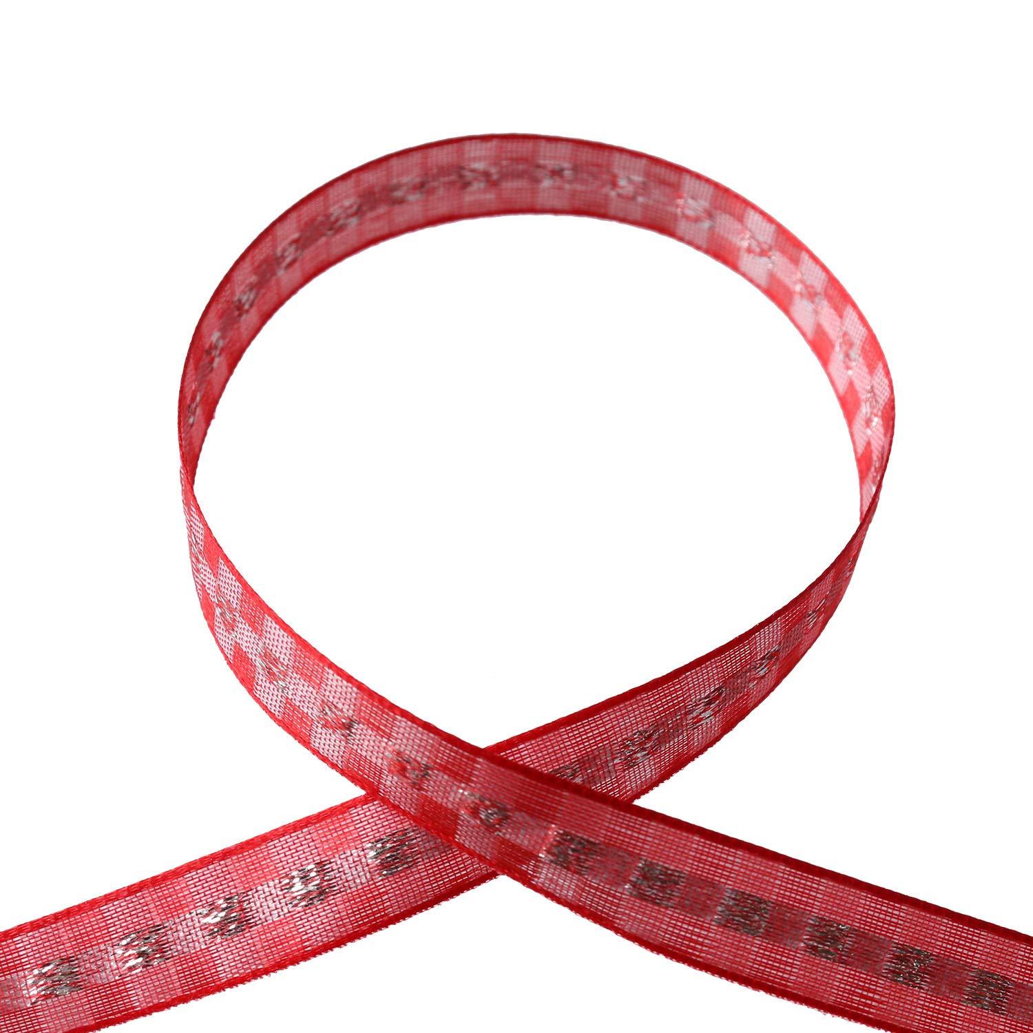 Crystal Check Ribbon