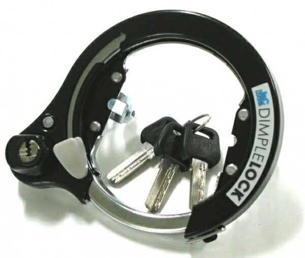 J&C Dimple Ring Lock JC-002CLB Black 02840