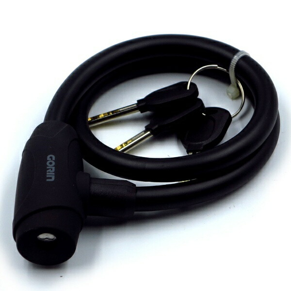 GORIN Wire Lock G227W φ12×600mm Black (K)