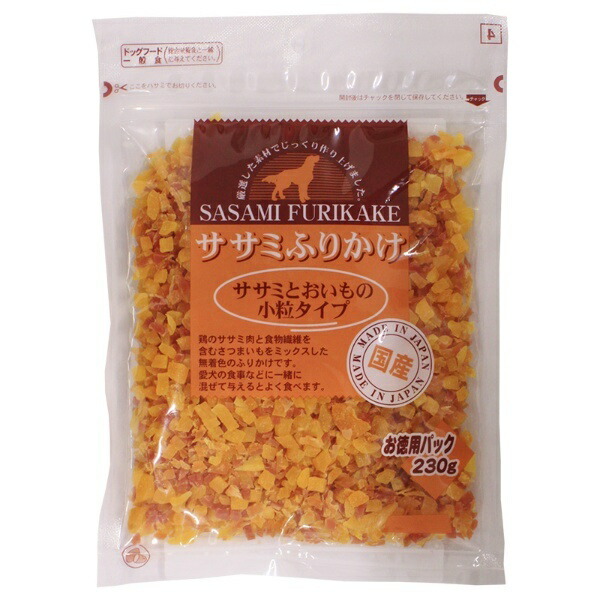 VA Furikake Dog Treat Chicken Breast Small Bites Sweet Potato 230g (x1)