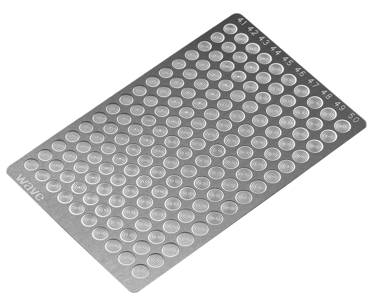 Wave Finish Products Series Basic Etching Round 5 Plastic Model Parts OF-075