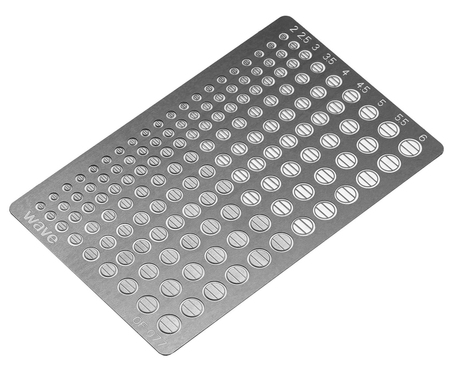Wave Finish Products Series Basic Etching Round 7 Plastic Model Parts OF-077