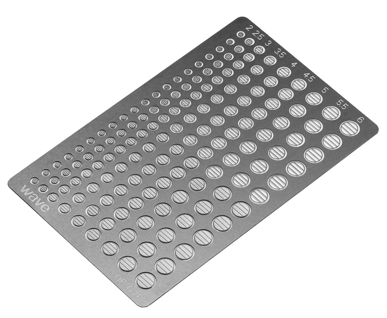 Wave Finish Products Series Basic Etching Round 8 Plastic Model Parts OF-078