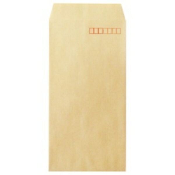 Textured Kraft Envelopes, Long 3 Size, 100 Sheets with Tape
