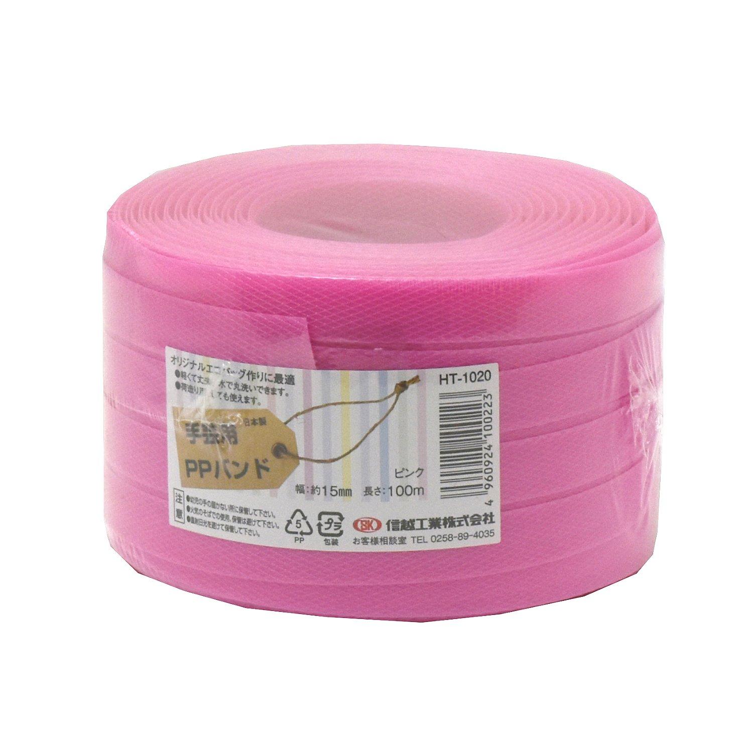 Shinetsu Kogyo Craft PP Band HT1020 100m Pink PP RAP60160074