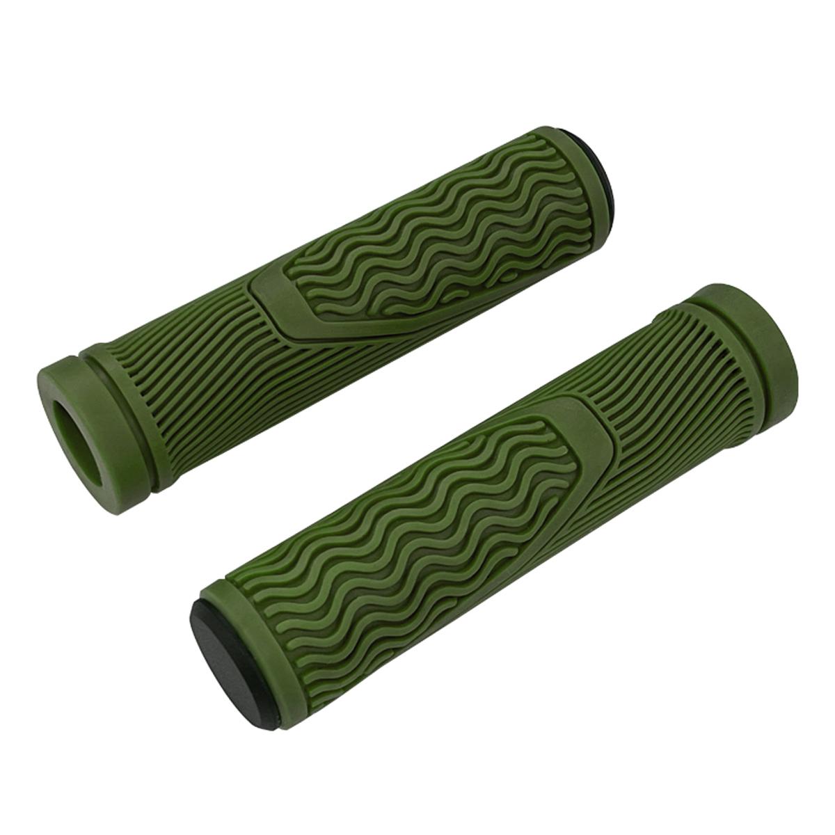 NOGUCHI Bicycle Grips [Comfy Grip] Left and Right Set, Green
