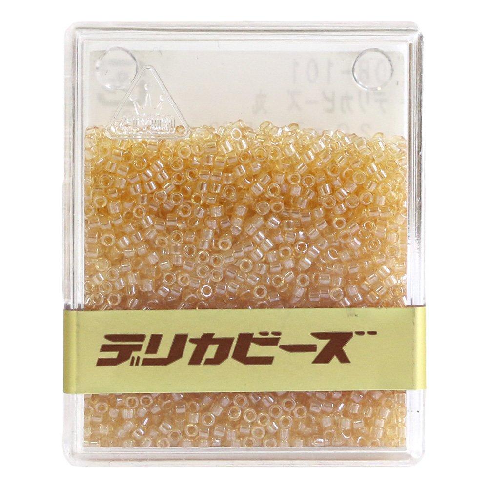 MIYUKI Miyuki Delica Beads Round 20g (approx. 4000 beads) DB101-20G