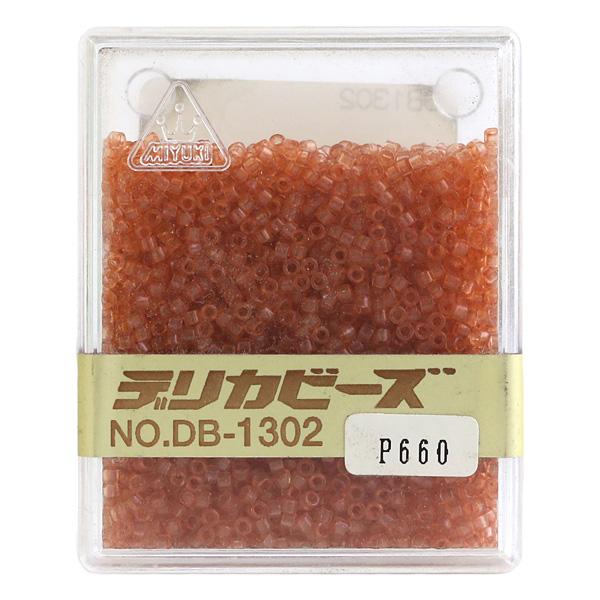 MIYUKI Miyuki Delica Beads Round 20g (approx. 4000 beads) DB1302-20G