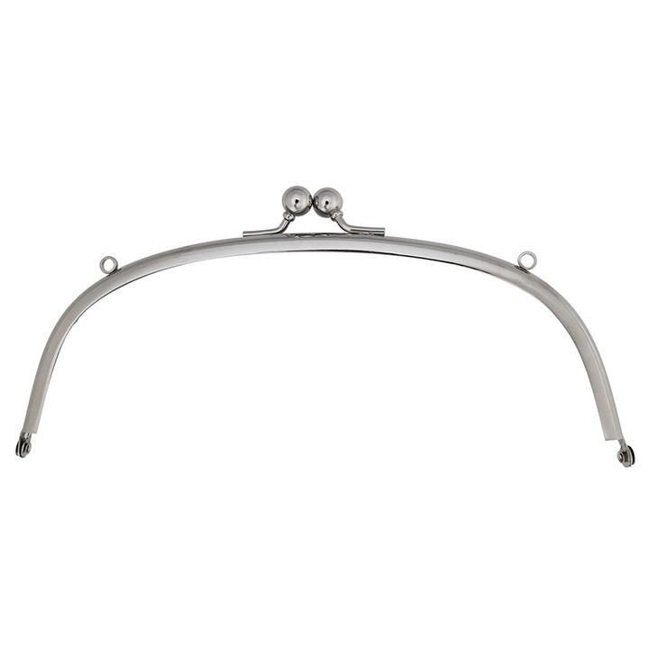 KIYOHARA Bag Meister Insert Frame Round Double Hook 18cm N Nickel Includes Paper Cord & Simple Recipe BM05-27