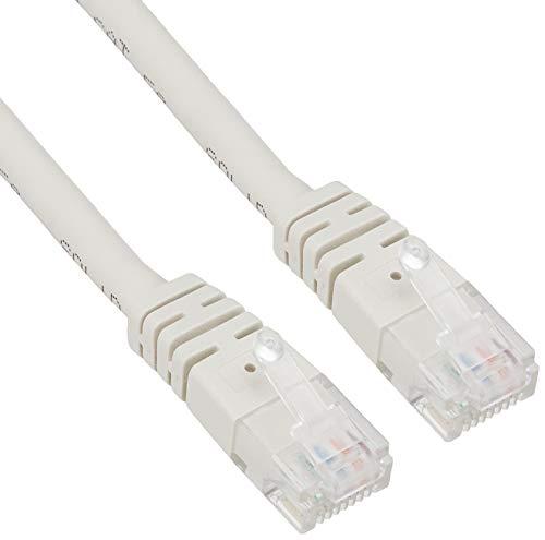 Sanwa Supply Enhanced Category 5 Single-Wire LAN Cable 1m Light Gray KB-T5T-01N