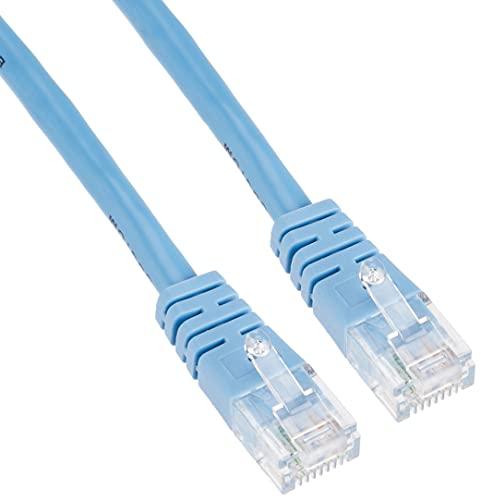 Sanwa Supply Enhanced Category 5 Twisted Pair LAN Cable 1m Light Blue KB-T5Y-01LBN