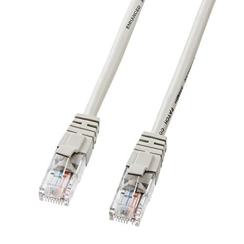 Sanwa Supply Enhanced Category 5 LAN Cable 2m Light Gray LKB5Y-02N