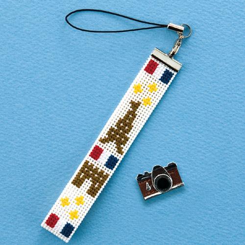 Olimpas Silk Strap Embroidery Kit Paris ST-13