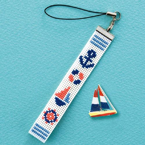 Olimpas Silk Strap Embroidery Kit Marine ST-15